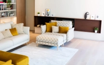 Fama canapé Helsinki Fama-canape-2-places-Love-seat-avec-Pouf-Helsinki