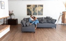 Fama Canapé Angle Panky Fama-canapé-Moderne-Courbe-Panky-Angle -4-places-Tissus-01