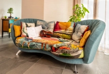 Fama Josephine Fama-canapé-Style-Courbe-Josephine-4-places-Tissus-01