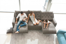 Canapé Relax Fama Avalon Fama-canapé-de-relaxation-Avalon-3-places-Tissus-02