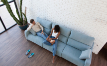 Canapé Relax Fama Axel Fama-canapé-de-relaxation-Axel-3-places-Tissus-B02