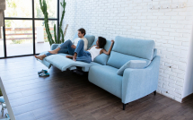 Canapé Relax Fama Axel Fama-canapé-de-relaxation-Axel-3-places-Tissus-B05