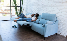 Canapé Relax Fama Axel Fama-canapé-de-relaxation-Axel-3-places-Tissus-B06