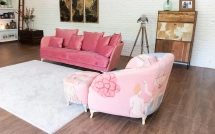 Fama canapé Nadine Fama-canapé-Nadine- Tissus 05 Rose