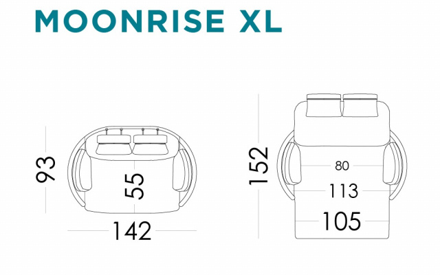 Canape-relax-FAMA-Moonrise-xl-croquis